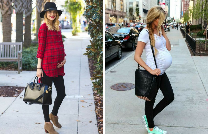 Dar paça hamile pantolonu Dar hamile pantolonu