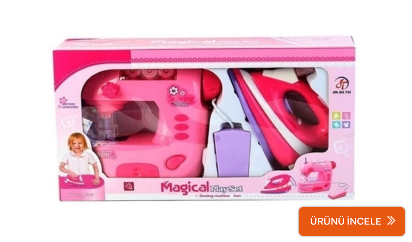 Oyuncak dikiş makinesi