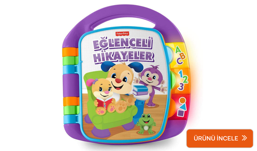 Fisher Price eğitici hikaye kitabı