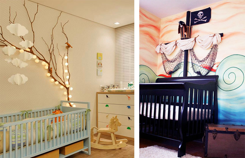 Bebek odası duvar süsleri