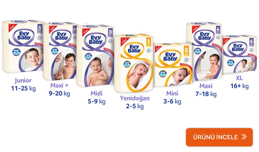 evy baby bebek bezi