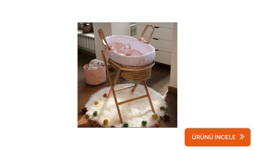 Funnababy hasır sepet beşik