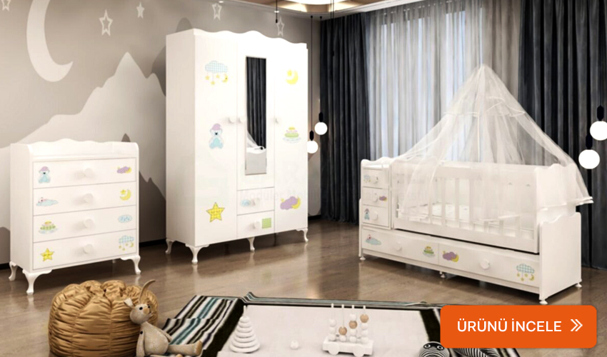 Garaj Home unisex bebek odası takımı