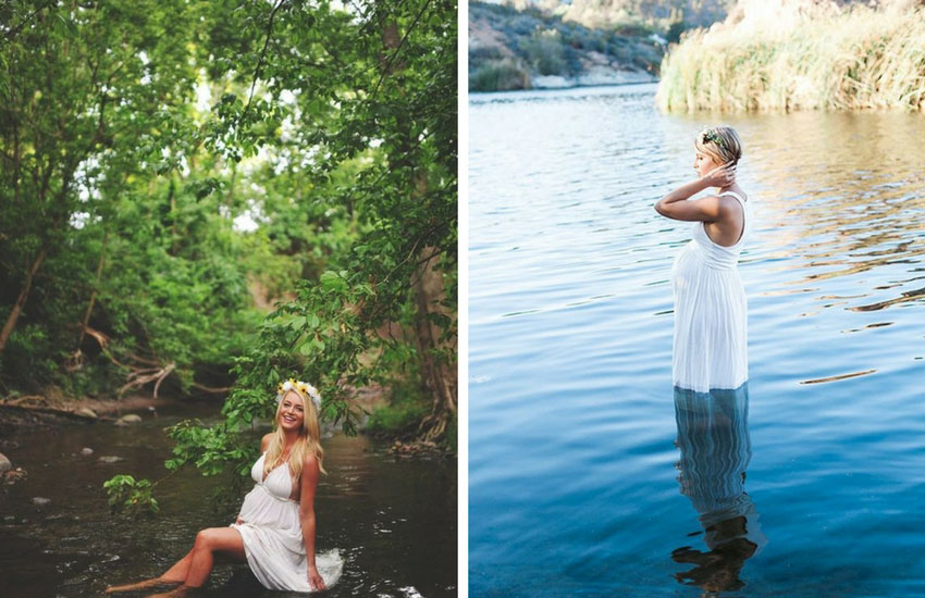 gebelikte çekilen fotoğraflar yaratıcı gebelik çekimi