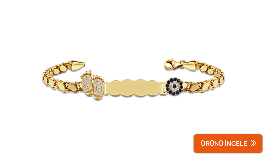 Gümüş erkek bebek künyeleri