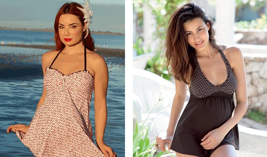 Etekli hamile mayosu