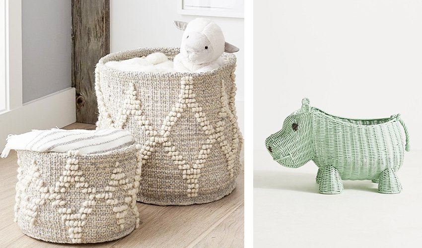 hayvanlı oyuncak sepeti