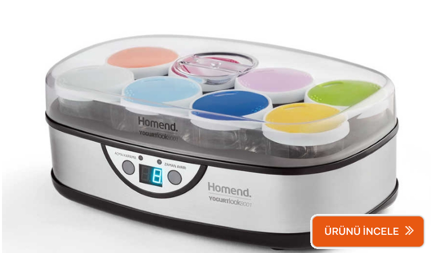 Homend yoğurt makinesi