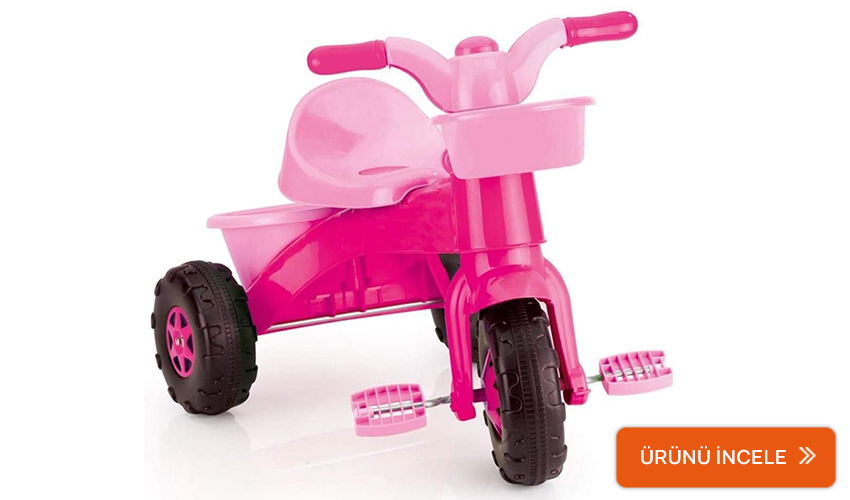 İlk Bisikletim 3 tekerlekli bisiklet