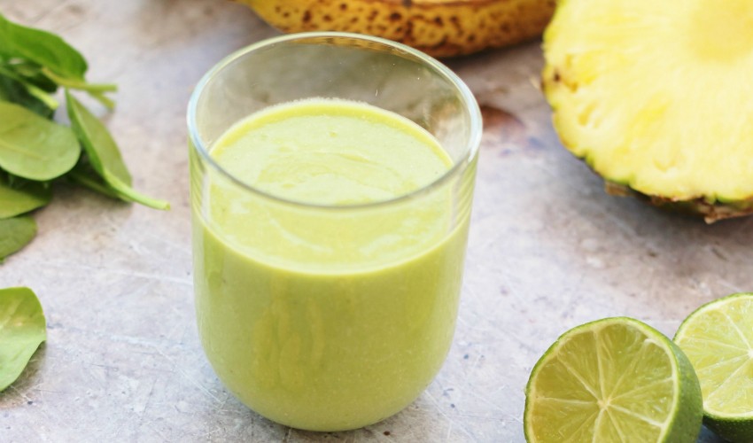ıspanaklı smoothie