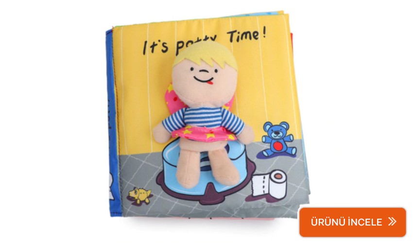 It’s Potty Time bebek bez kitap