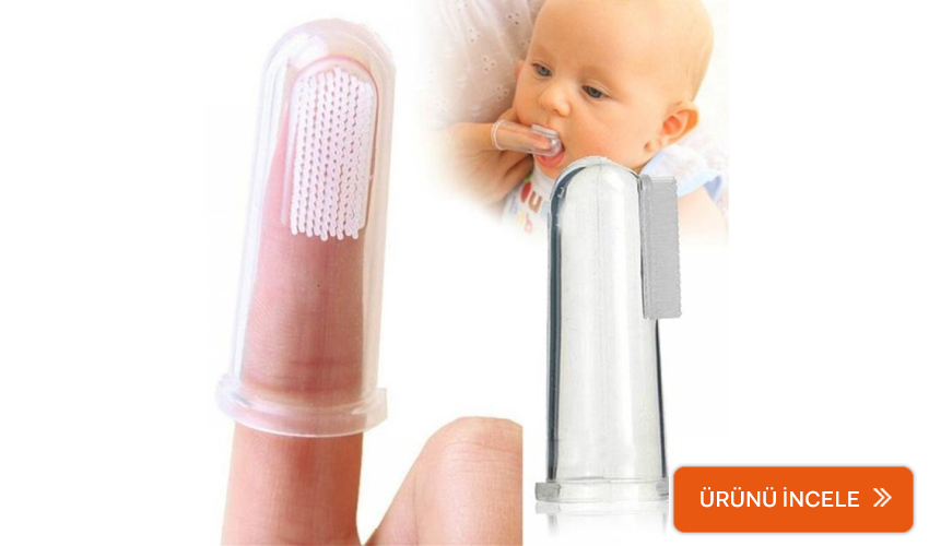 Jack N’ Jill silikon parmak diş fırçası