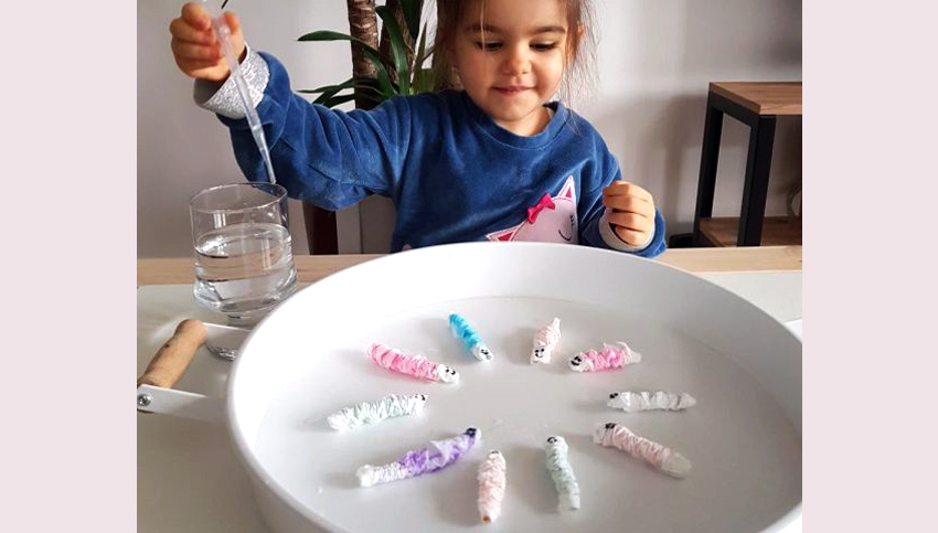 2 yaş Montessori etkinlik 2 yaş Montessori