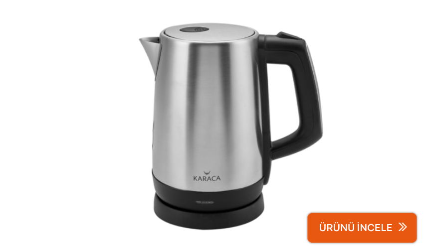  Karaca Inox Su Isıtıcı Kettle 