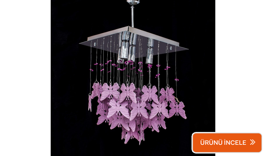 Kelebekli Çocuk Odası Avizesi