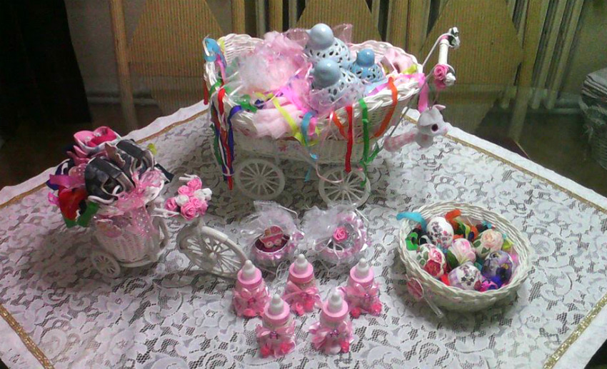 Kırk uçurmaya gelen bebeğe ne verilir Kırk uçurma sepetine neler koyulur