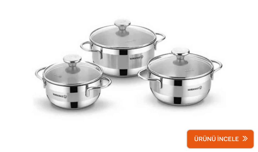  Korkmaz Tencere Seti
