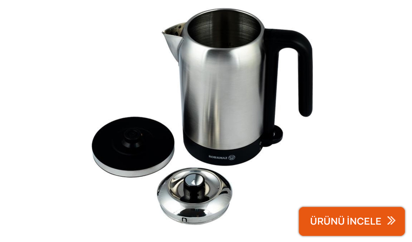  Korkmaz Tria Elektrikli Su Isıtıcı 