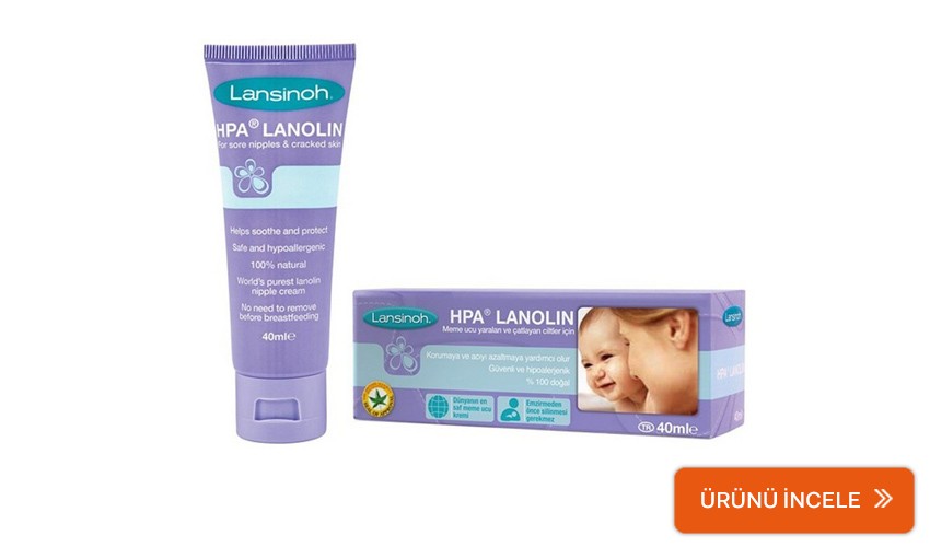 Lansinoh göğüs ucu kremi