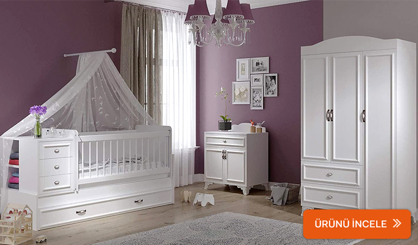Lisa büyüyebilen bebek odası