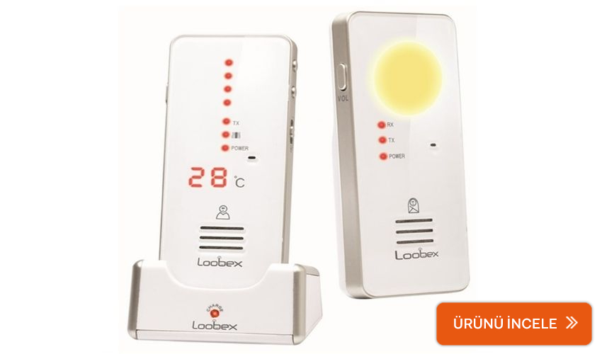 loobex lbx-2624 dijital titreşimli bebek telsizi