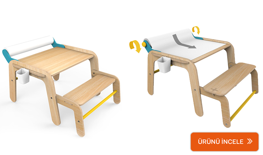 Mamatoyz ahşap çocuk çalışma masası