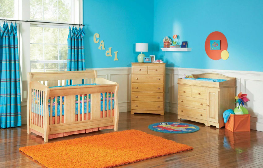 mavi bebek odası bebek odası renk anlamları