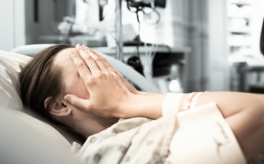 Normal doğum dikişlerinin şişmesi