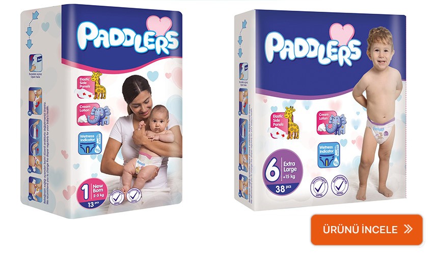 paddlers bebek bezi