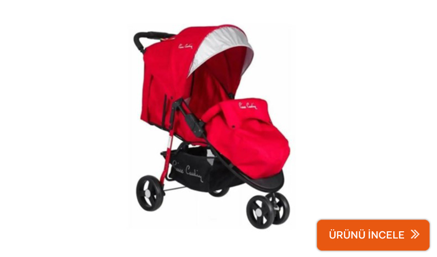 Pierre Cardin 3 Tekerlekli Bebek Arabası