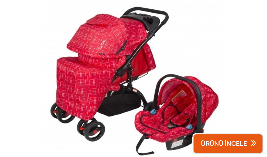 Pierre Cardin Aloin Travel Sistem Bebek Arabası
