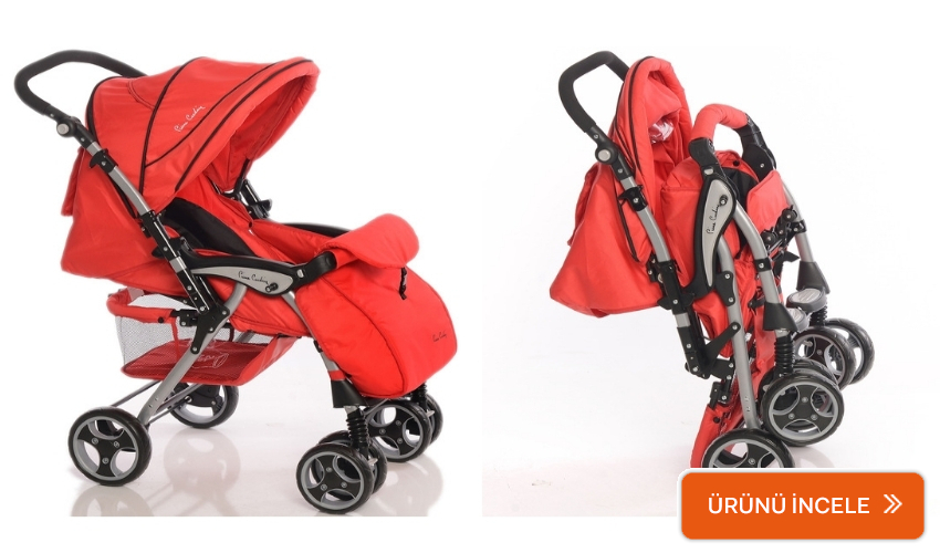 Pierre Cardin Bolton Çift Yönlü Bebek Arabası