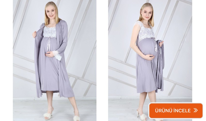 Pierre Cardin lohusa gecelik