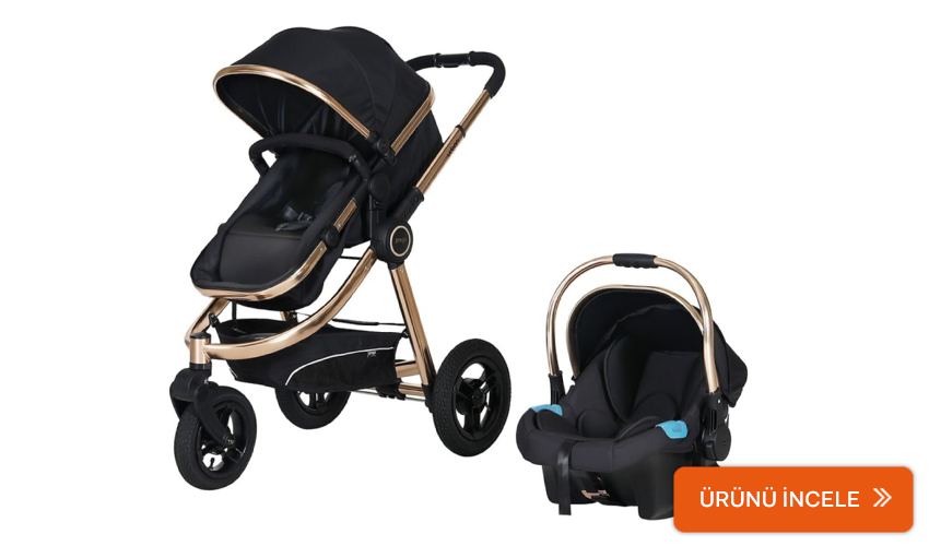 Prego 3 Tekerlekli Bebek Arabası