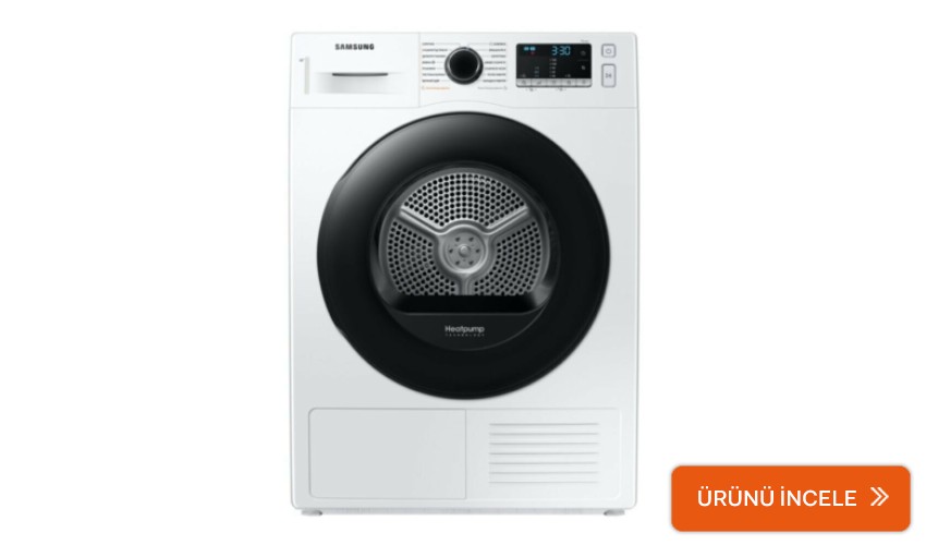 Samsung çamaşır kurutma makinesi