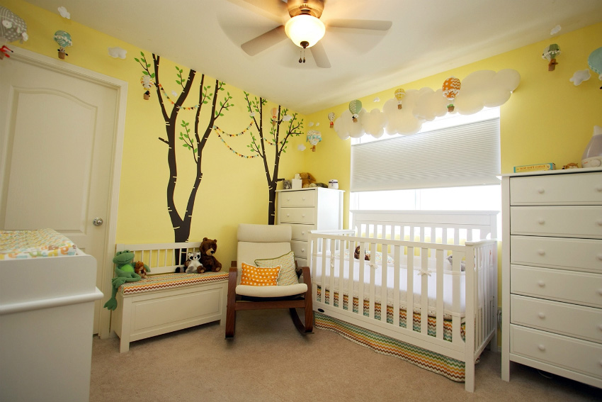 sarı bebek odası bebek odası ne renk olmalı