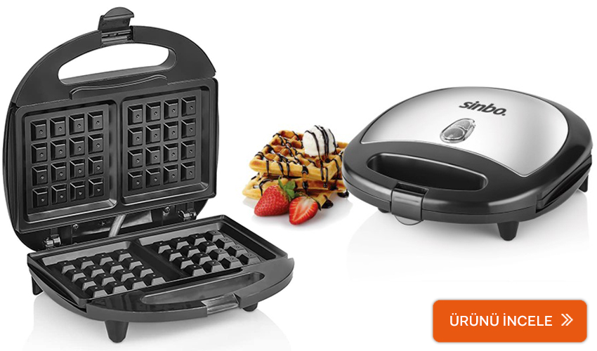 Sinbo waffle makinesi