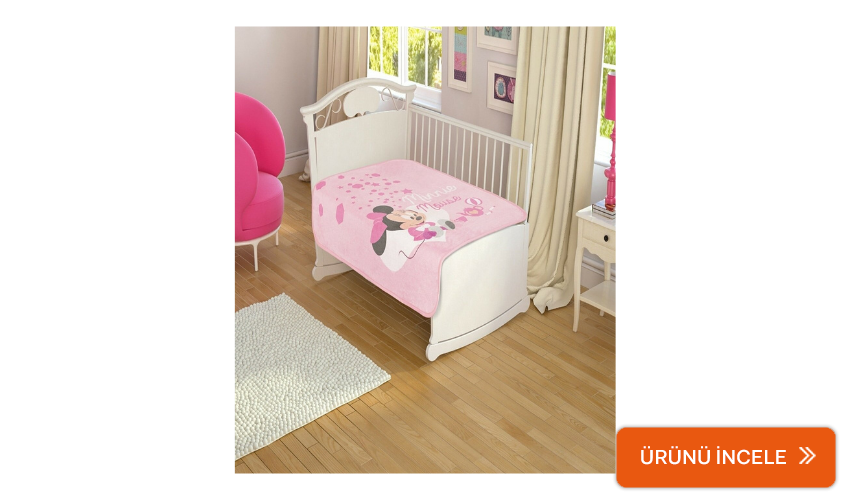 Taç bebek battaniyesi