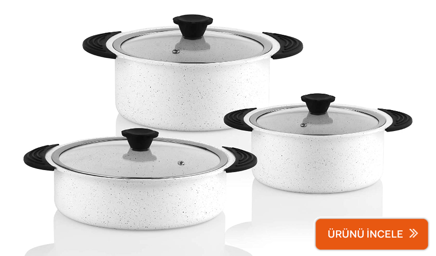  Taç Tencere Seti 