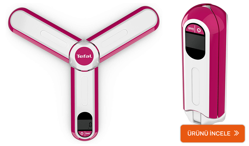 Tefal mutfak tartısı