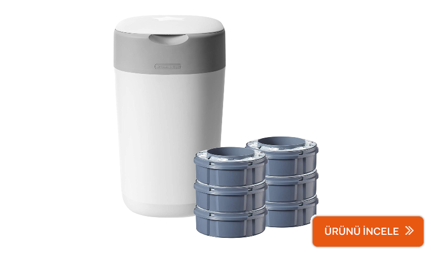 Tommee Tippee bebek bezi çöp kovası