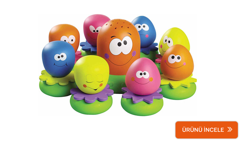 Tomy banyo arkadaşı ahtapotlar