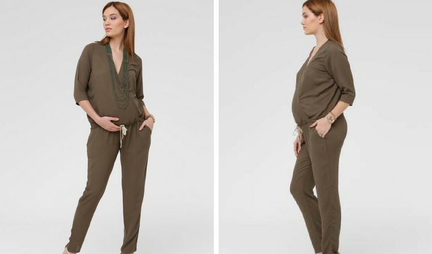 uzun kollu hamile tulumu