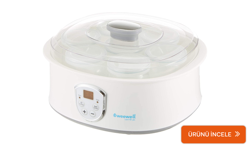 Weewel yoğurt makinesi