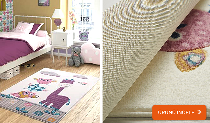 Confetti Kids yıkanabilir çocuk halısı