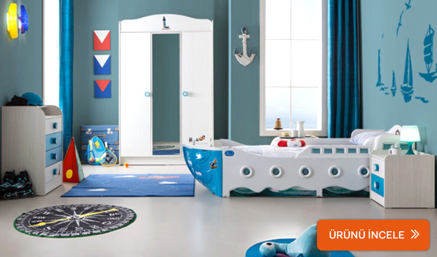 Yıldız Mobilya denizci genç odası