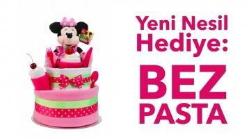 Yenidoğan Bebekler İçin Hediye Alternatifi: Bez Pasta!